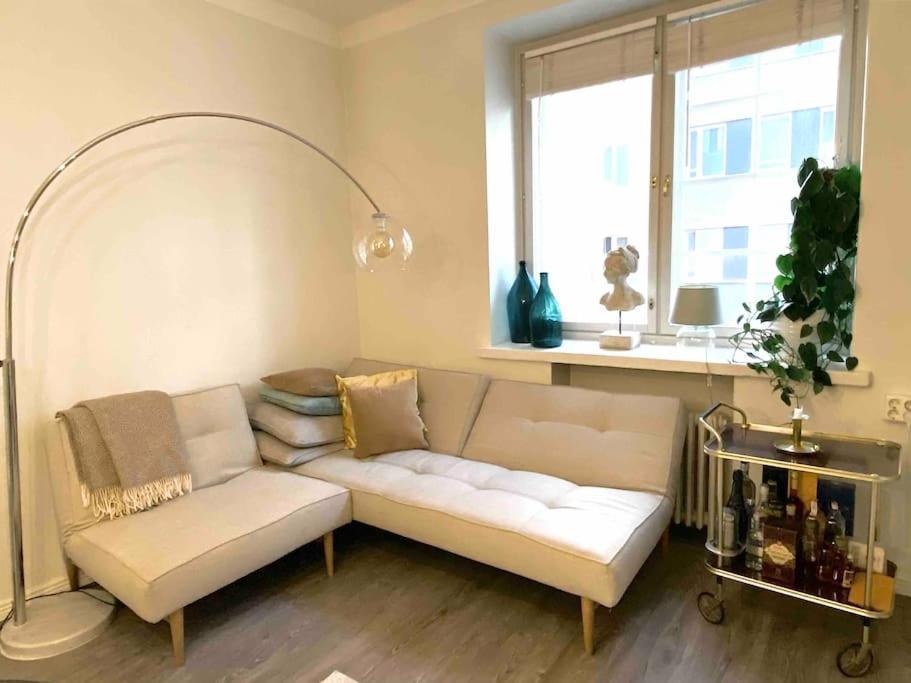 Glorious Apartment In Hakaniemi 赫尔辛基 外观 照片